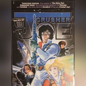 AnimEigo Crusher Joe DVD, Sealed, New